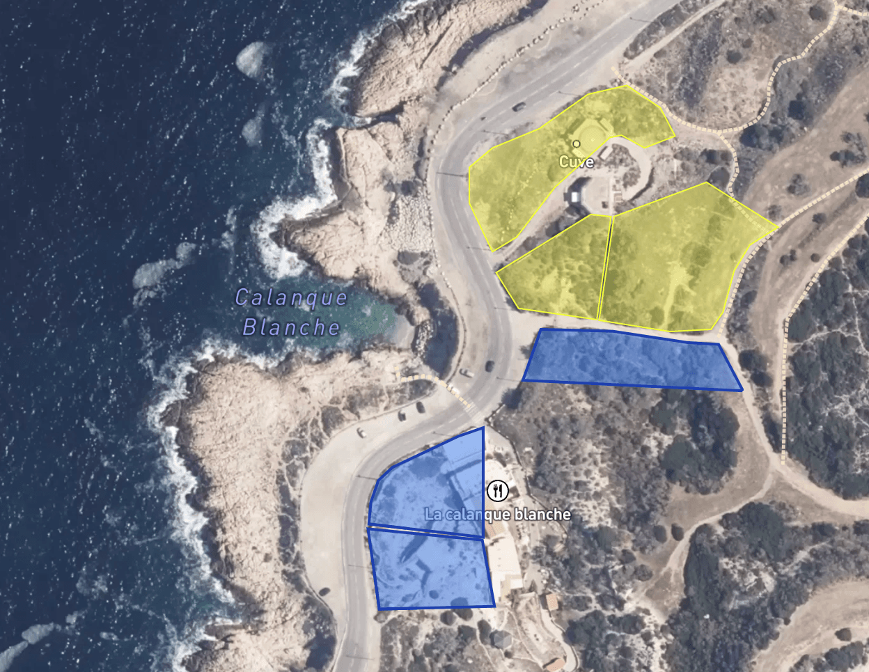 Interactive Maps - Draw layers on satellite maps